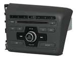 Honda Civic 2012 Radio Am Fm Cd Player Part Number 39100-TS8-A313-M1 Face 2BC7. Fixed Price $125.00.