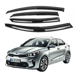 Fits Kia Rio Sedan 2018-2023 Side Window Visor Sun Rain Deflector Guard Thicken. Fixed Price $29.99.