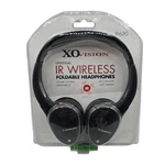 New Open Foldable Black Headphones Wireless Model IR620 Tested. Fixed Price $9.98.