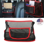 Universal Car Net Pocket Handbag Holder Organizer Seat Side Storage Mesh. Fixed Price $9.08.