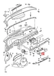 Audi A8 Trim For Switch With No Holes Balao Brown 4H1857289FDP3 11-17. Fixed Price $212.85.