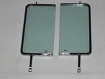 Vent Glass Assembled 1955 1956 1957 Chevy Pontiac Sedan Wagon Left Right Green. Fixed Price $170.00.