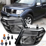 Headlights Assembly For Nissan Pathfinder 2008-2012 Black Housing Headlamp L&h. Fixed Price $132.99.