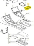 For Porsche Cup Holder Ashtray 94455217100 Until 07.1986. Fixed Price $37.08.