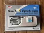 Bell 29001-8 Digital Mirror Mount Compass New In Sealed Package. Fixed Price $49.99.