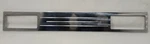 1971 - 1976 Chevrolet Impala / Caprice Groove Front Aluminum Dash Plate Insert. Fixed Price $135.00.