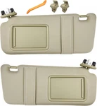 Pair Of Left And Right Sun Visor With Retainers For Toyota Camry 2007 2008 2009. Fixed Price $57.71.
