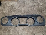 21 22 23 Wrangler Speedomter Dash Trim Bezel Black D5X9 Leather W/bue Stitch. Fixed Price $300.00.