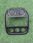 2010-2016 Jeep Compass / Patriot Center Radio Climate Dash Trim Bezel Vents Oem. Fixed Price $40.00.