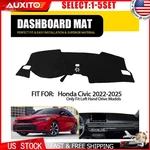 For Honda Civic 22 25 Dashboard Cover Pad Carpet Us 1-5X. Fixed Price $48.44.