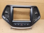 2014-2018 Jeep Cherokee Limited Dash Center Display Trim Bezel W/ Air Vents #784. Fixed Price $120.00.