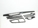 17-19 Audi Q7 4M Interior Trim Bezel Dash Door Console Panel (gray Oak Wood) Set. Fixed Price $284.23.