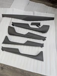 Like New Genuine Audi Carbon Twill Interior Trim Set. C8 A6 A7 RS6 RS7. Fixed Price $1750.00.
