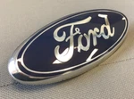 New 10-11-12 Ford Taurus Front Grille Oem Emblem Blue Oval!. Fixed Price $19.99.