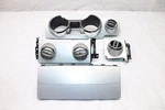2006 Ford Mustang 5TH Coupe #420 Dash Air Vent Panel Trim Bezel Cover Set Silver. Fixed Price $143.99.