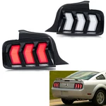 Led Tail Lights Ford Mustang 2005-2009 S-197 Sequential Rear Lamps. Fixed Price $349.99.