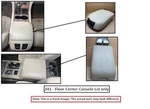 Blk Lea Console Lid Oem 13-19 Lincoln Mkt. Fixed Price $75.00.
