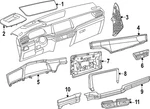 Genuine Volkswagen Mount Plate 3CN-858-077. Fixed Price $28.89.