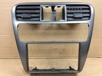 01 02 Accord Radio Vent Dash Bezel Finish Assy Center Panel Silver Used Oem. Fixed Price $59.00.