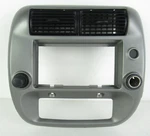 Ford Explorer Ranger Center Dash Radio Climate Control Vent Bezel Silver 95-06. Fixed Price $84.00.