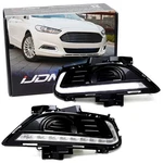 Direct Fit 16-LED Daytime Running Lights Drl Fog Lamps Kit 13-16 Ford Fusion. Fixed Price $131.09.