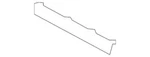 Genuine Kia Trim Molding 84784-C5200KBH. Fixed Price $61.55.