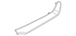 Genuine Volkswagen Finish Molding 57N-858-066-QEB. Fixed Price $68.03.