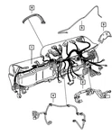 Genuine Mopar Instrument Panel Wiring 68084412AD. Fixed Price $146.61.