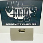 Light Khaki Dash Panel Glovebox Handle Door Assembly 97-06 Jeep Tj Wrangler Cc. Fixed Price $58.50.