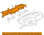 Gm Oem 04-08 Grand Prix Instrument Panel-carrier 15244763. Fixed Price $411.81.