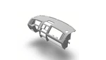 09 10 Journey Bare Dash Panel Only; Dark Slate Gray D7DV. Fixed Price $245.00.