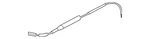 Genuine Audi Release Cable 4L1-823-535. Fixed Price $76.14.