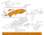 Gm Oem 16-20 CT6 Instrument Panel Components-upper Pad 84049643. Fixed Price $233.65.