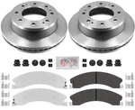 Premium Fleet Front Galvanized Brake Pads & Coated Rotors For Gmc 12-19 3500HD. Fixed Price $353.00.