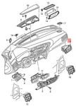 Audi A7 Sportback Vent Passenger Side Soul Black 4G8820902C6PS 16-17. Fixed Price $225.23.