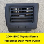 2004-2010 Toyota Sienna Oem Dash Passenger Right Air A/c Vent Trim Bezel Gray. Fixed Price $32.97.