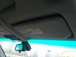 Passenger Sun Visor Illuminated Vinyl Fits 00-06 Bmw X5 1613326. Fixed Price $81.90.