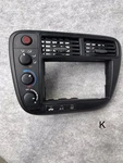 99-00 Honda Civic Climate Control Dash Panel Radio Bezel Vents Heater A/c Oem. Fixed Price $120.00.