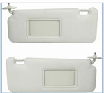 Dasbecan Gray Sun Visor Pair For 2005-2010 Toyota Scion Tc Left & Right New Box. Fixed Price $35.99.