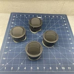06-10 Jeep Commander A/c Heat Dash Air Vents Insert Rare Khaki Set Of 4 Shp Fast. Fixed Price $45.99.