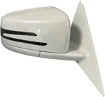 #72 White Right Passenger Full Assembled Mirror Fit Mercedes Class 10 11 12 13. Fixed Price $119.00.