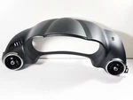 17-20 Fiat 124 Spider Instrument Cluster Surround Bezel Trim Lusso Silver Stitch. Fixed Price $69.95.