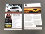 2013 Fiat 500L 1-PAGE Brochure Photo Spec Card. Fixed Price $9.56.