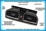 2010-14 Volkswagen Jetta Golf Gti MK6 Dash Center Heater Ac Air Vent Panel Oem. Fixed Price $61.70.