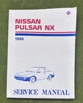 Nissan Pulsar Nx 1986 Original Vintage Factory Service Manual Oem. Fixed Price $45.00.