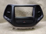 Radio Bezel Dash Trim Fits 2014 2015 2016 2017 2018 Jeep Cherokee F194-204805. Fixed Price $97.50.