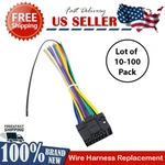 Wholesale Lot Of 10-100 Pc Wire Harness Replacement For Alpine Car Radio 16-PIN. Fixed Price $99.95.