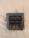 Center Dash Switch Bezel Panel Rear Wiper Def Fog Light Jeep Wrangler 97-02. Fixed Price $105.00.