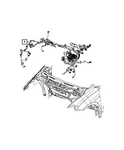 Genuine Mopar Dash Wiring 68354674AE. Fixed Price $837.20.