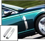 Idfr Jaguar Xj X358 2008 2009 Chrome Cover For Side Wings / Vent. Fixed Price $142.00.